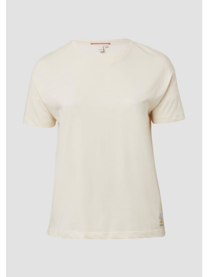 

Футболка цвета 0808_светло-песочный QS, Бежевый, Футболка цвета 0808_светло-песочный QS