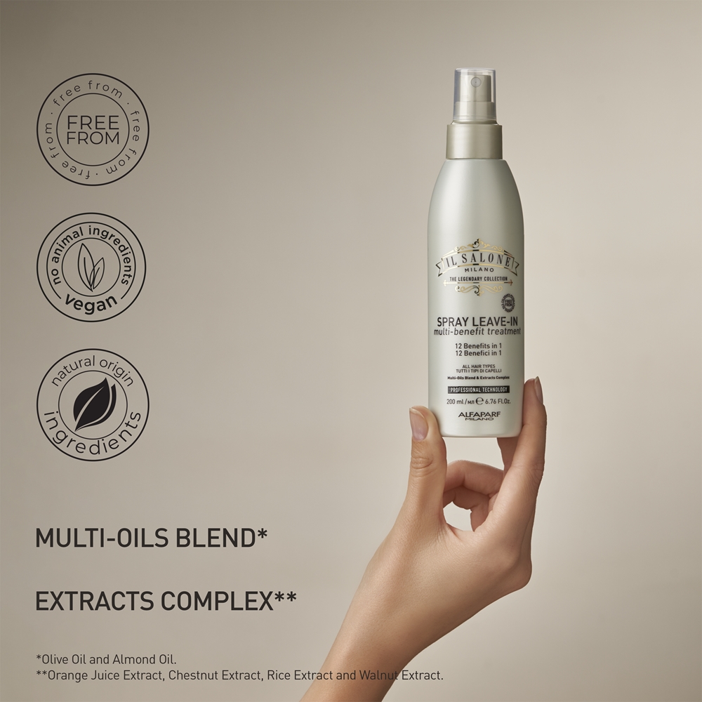 Il salone milano multi-benefit multi-purpose hairspray for all hair types Alfaparf Milano, 200 мл — фото 3