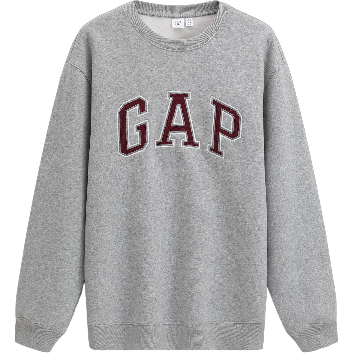 Толстовка унисекс с круглым вырезом, средней плотности ткани, другие GAP, коричневый — фото 4