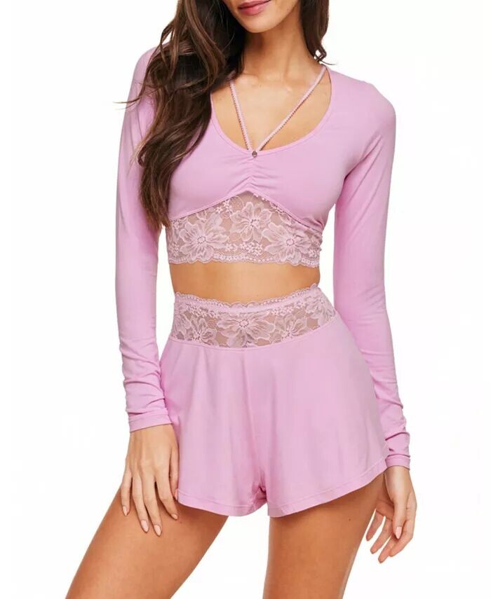 

Женский пижамный комплект Madelynn Adore Me, розовый