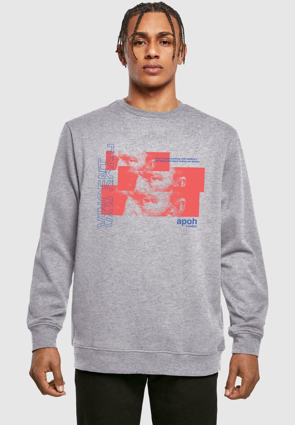 

Толстовка APOH VAN GOGH THE STARS CREWNECK Merchcode, светло-серый