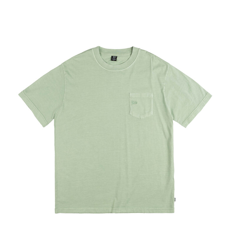 

Футболка basic washed pocket t-shirt Patta, зеленый