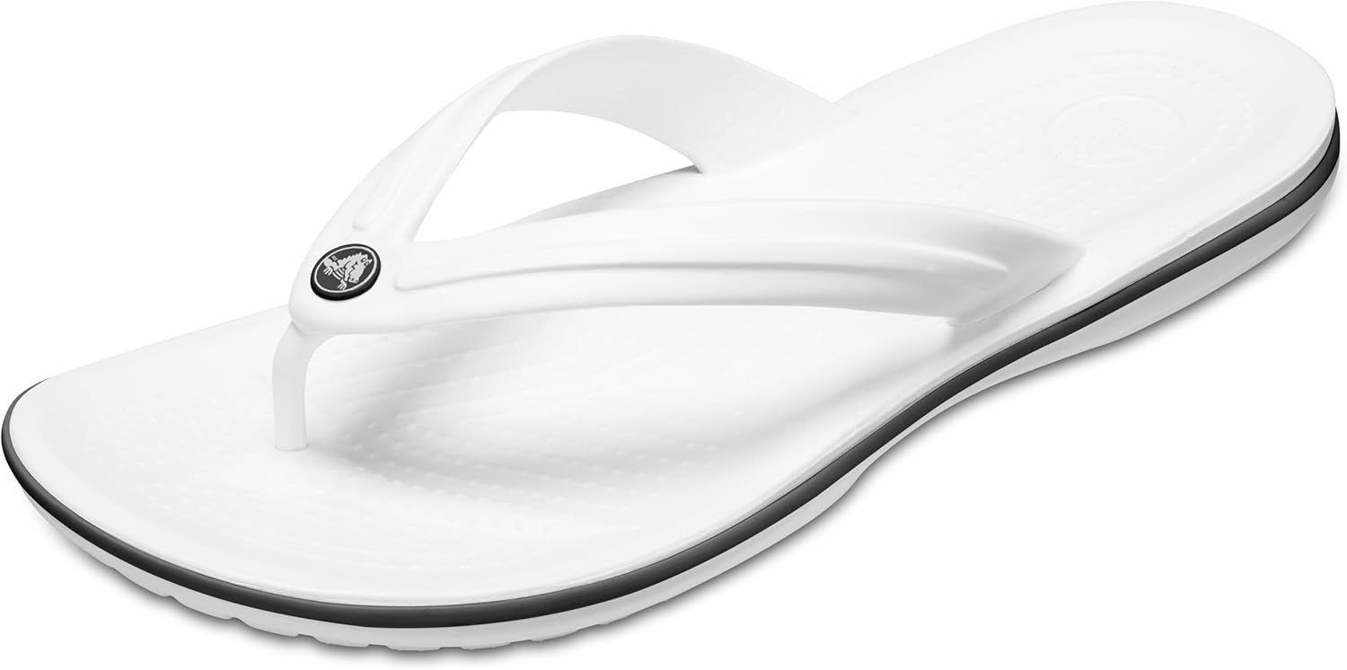 Вьетнамки Crocs Crocband унисекс для взрослых, белый