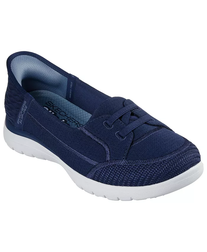 Слипоны: On-the-GO Flex – удобные слипоны для ходьбы от Finish Line Skechers, мультиколор