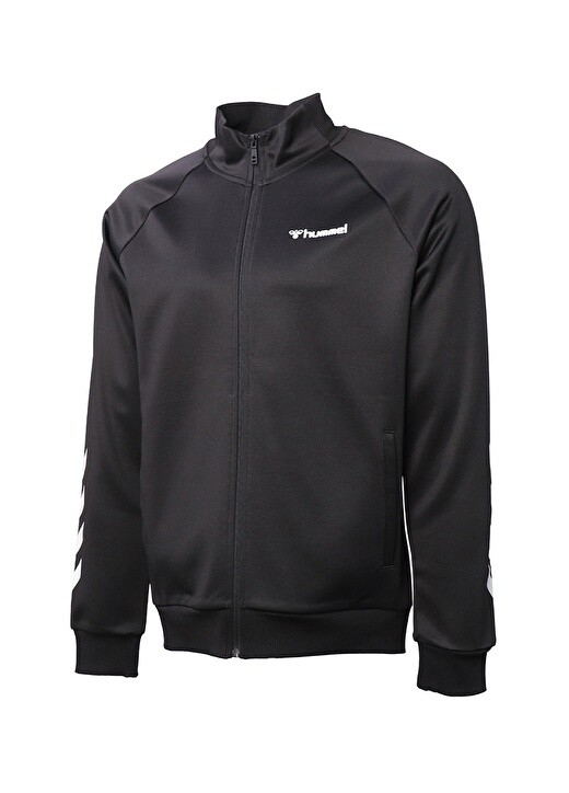 

Черная мужская куртка на молнии Hummel, Черный, Черная мужская куртка на молнии Hummel