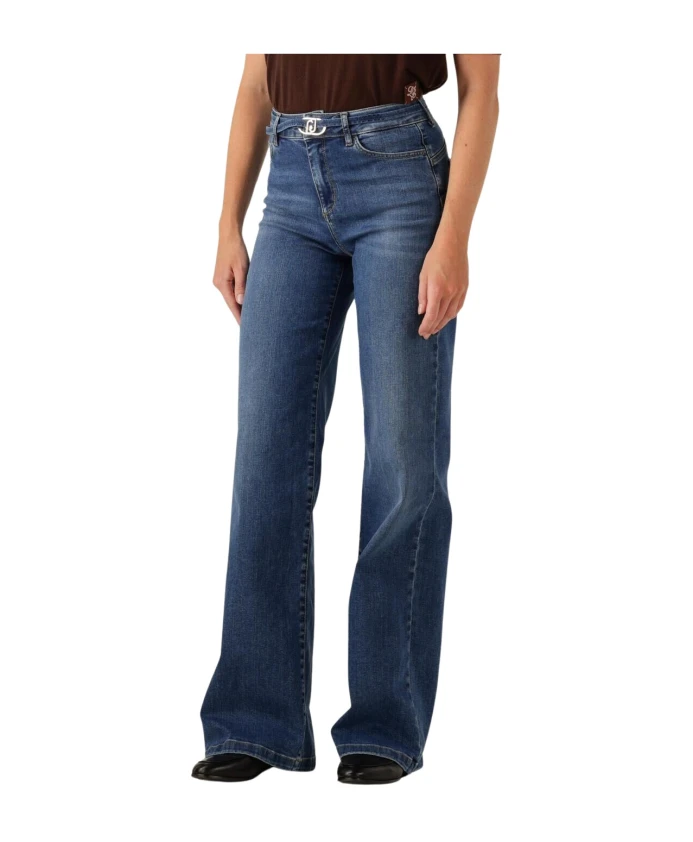 

Стильные джинсы на пуговицах для дам Liu Jo, синий