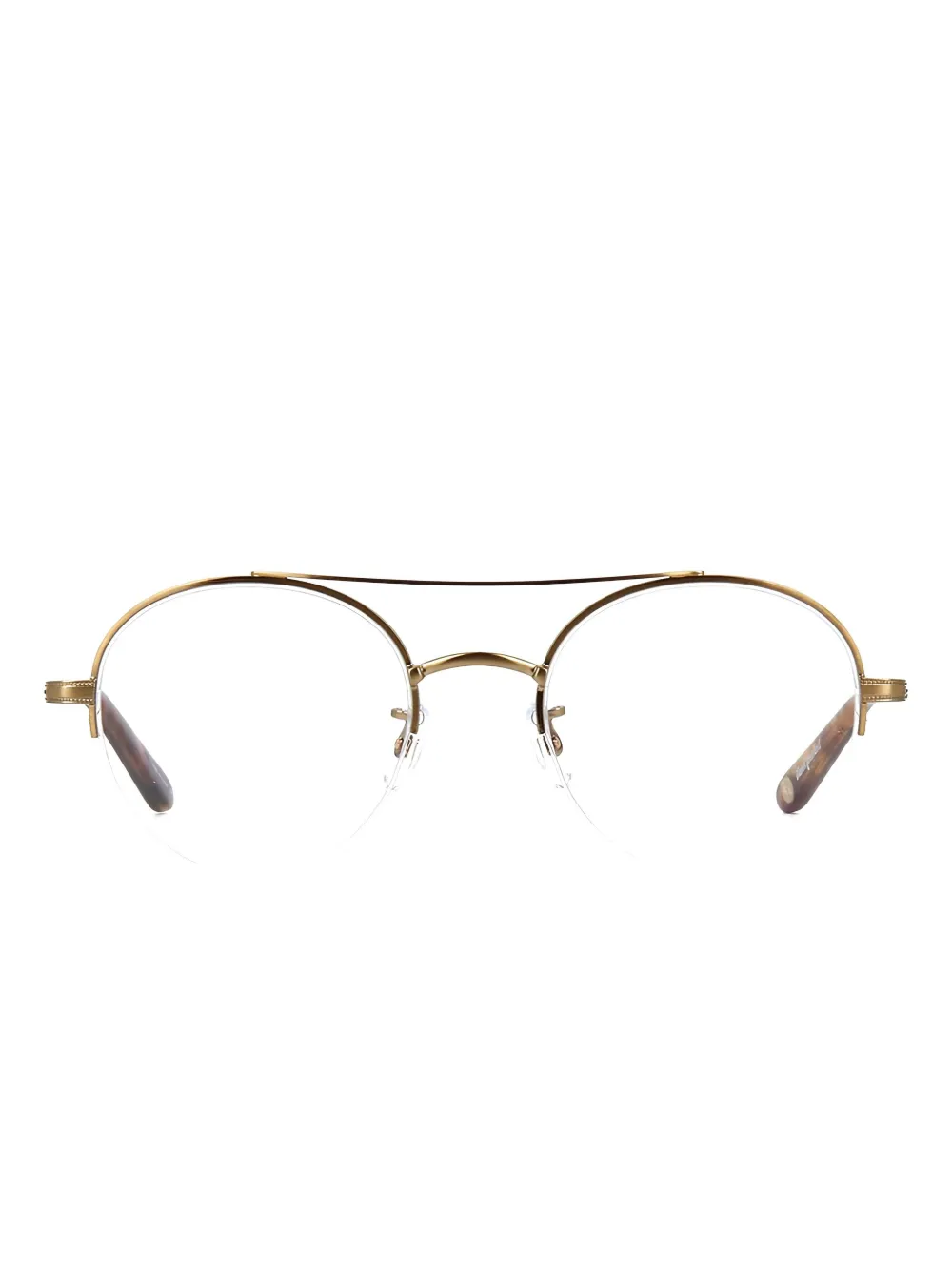 

Круглые очки Garrett Leight, золотой