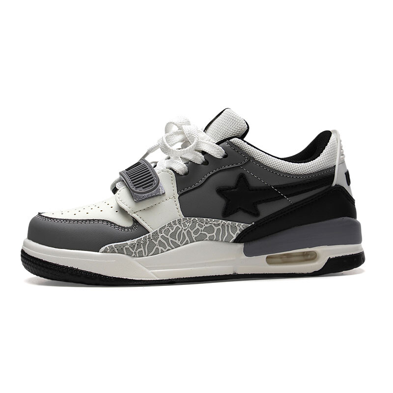 

Кроссовки JIANGSHOU Skateboarding Shoes Unisex Low-top, белый