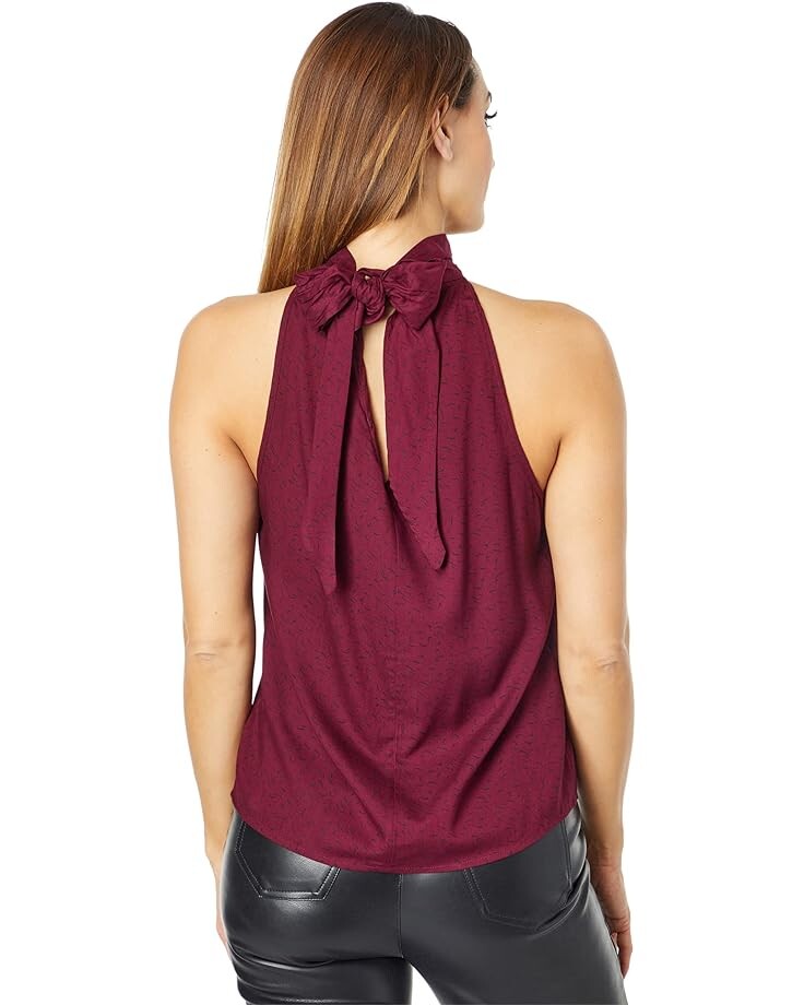 

Топ Bishop + Young Esme Tie Neck Top, цвет Heirloom Print