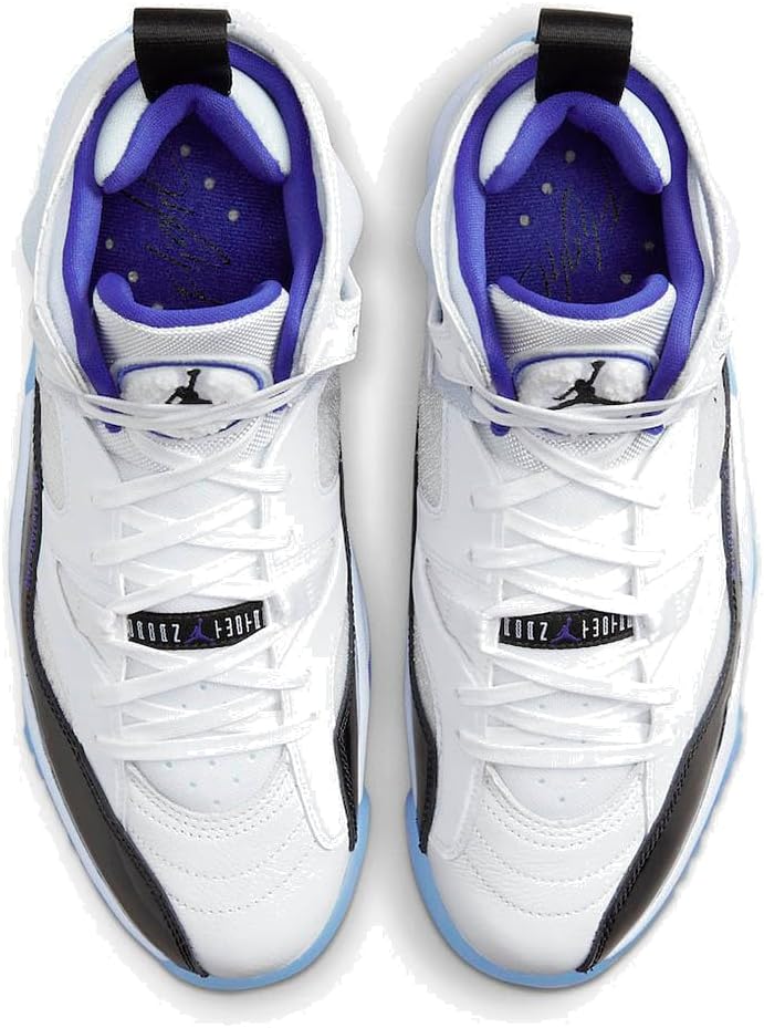 Мужские кроссовки NIKE Jordan Jumpman Two Trey, белый/черный — фото 4