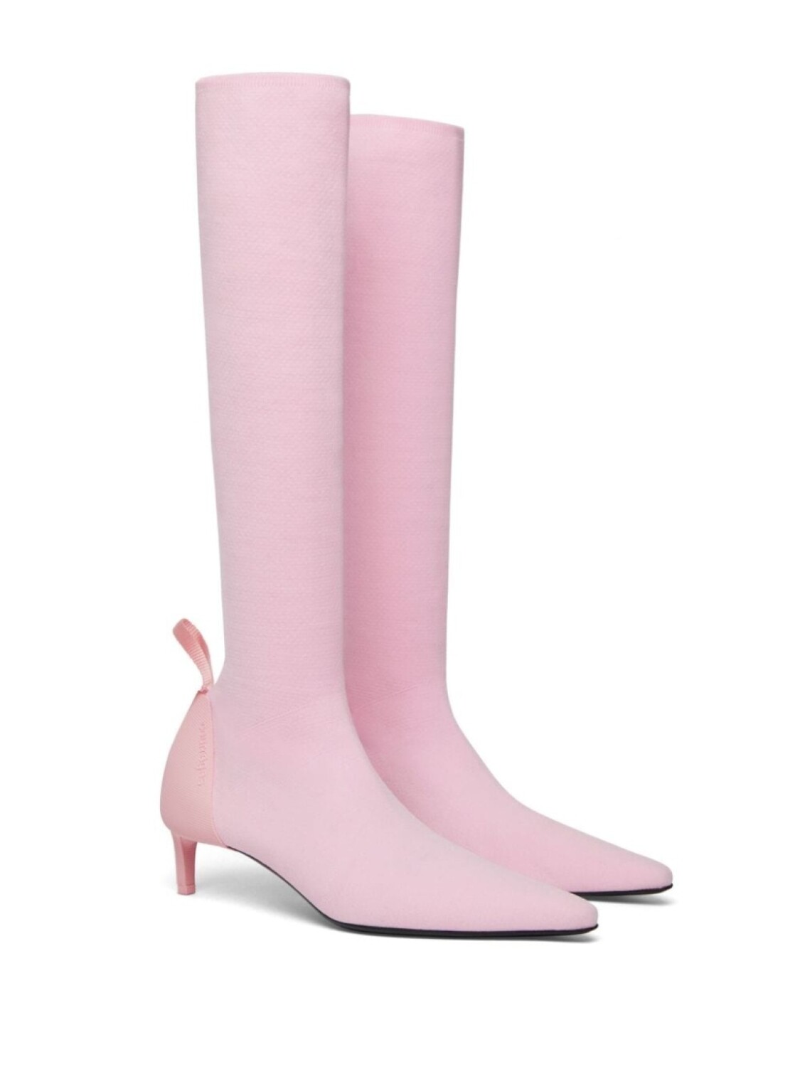 Courrèges трикотажные ботинки Scuba 40, розовый