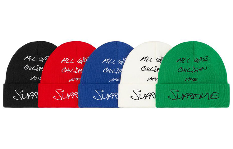 

Шапка-бини Supreme Unisex Lightning совместной серии, Black