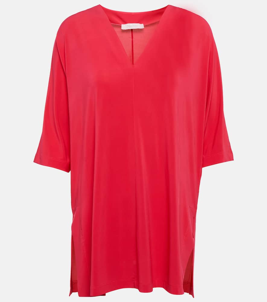 

Топ Locarno Leisure из креп-джерси Max Mara, Fuxia