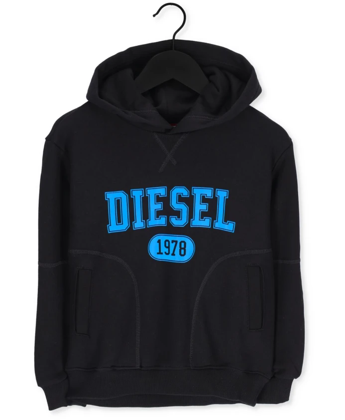 

Свитер Жилет с узором поверх Diesel, черный