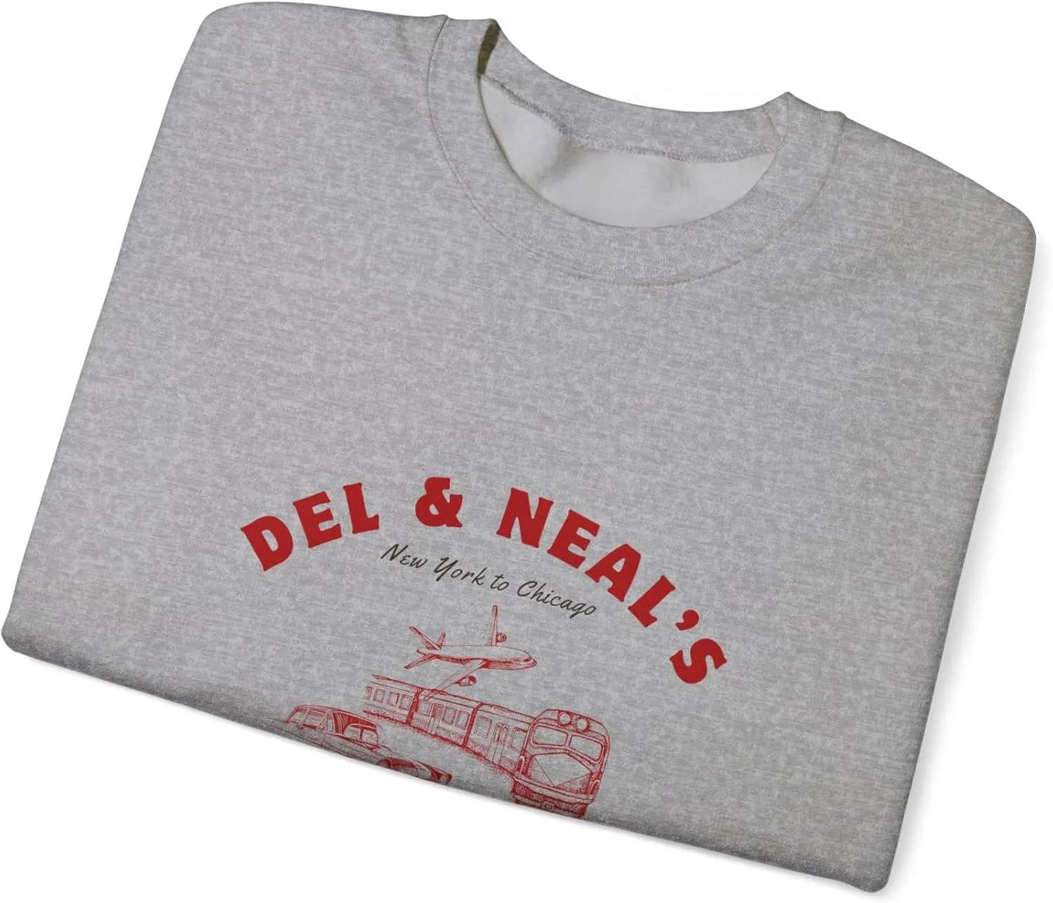 Хлопковый свитшот Crewneck Planes Trains Automobiles — фото 3