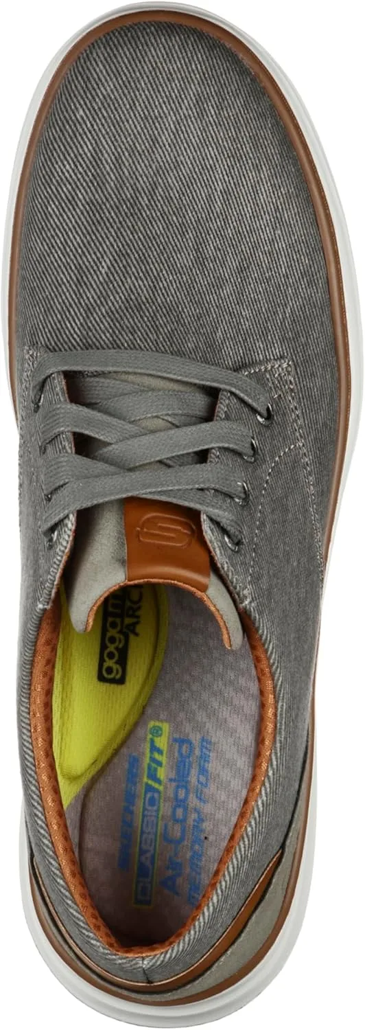 Мужские кроссовки Skechers Moreno Ederson, бежевый — фото 2