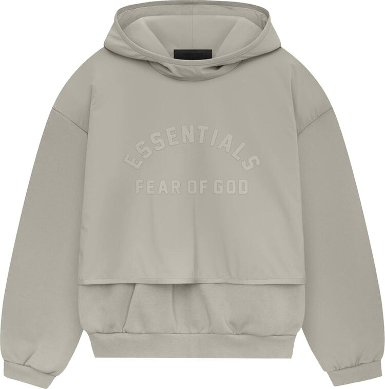 

Свитер Fear of God Essentials Nylon Fleece Hooded 'Seal/Seal', серый