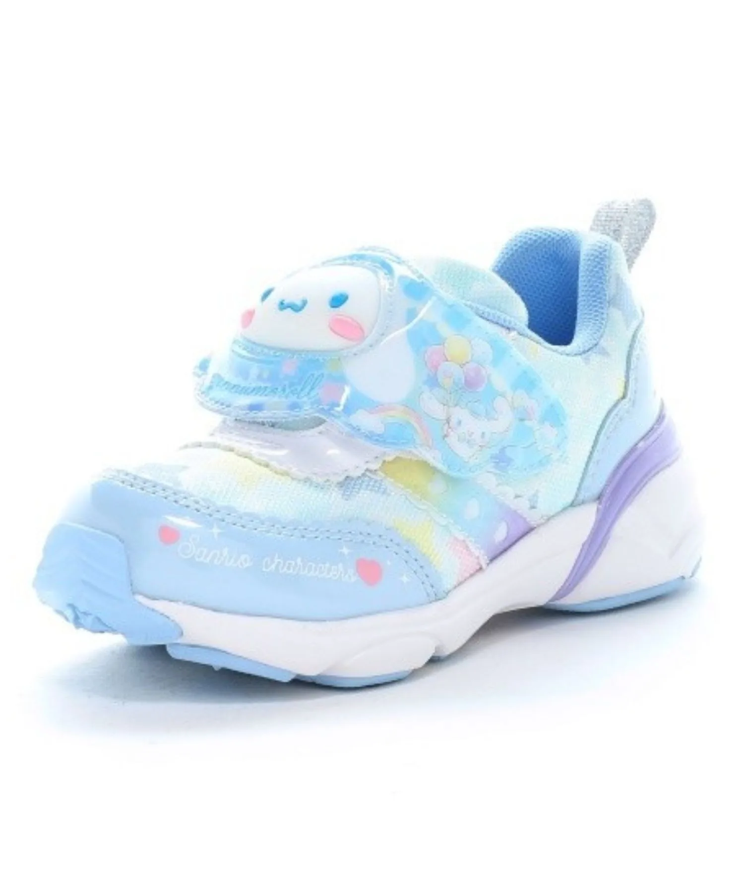 Детские кроссовки MoonStar Sanrio SA C040LE LED голубые — фото 2