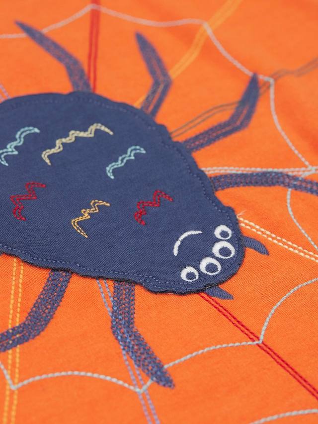 Детский лонгслив Alfie из хлопка Frugi, Salamanderstr/Spider — фото 3