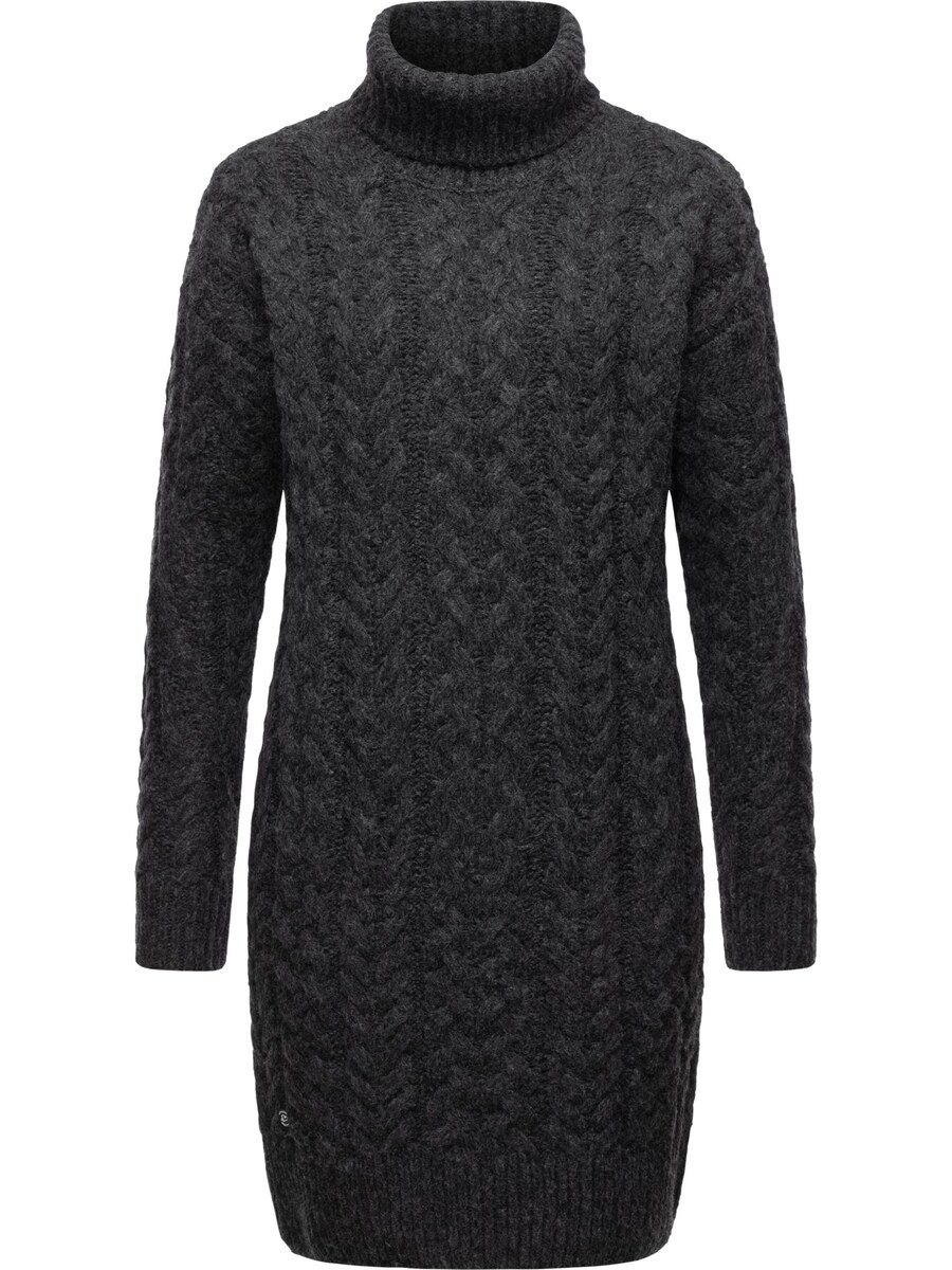 

Вязаное платье Ragwear Knitted dress Janna, темно-серый