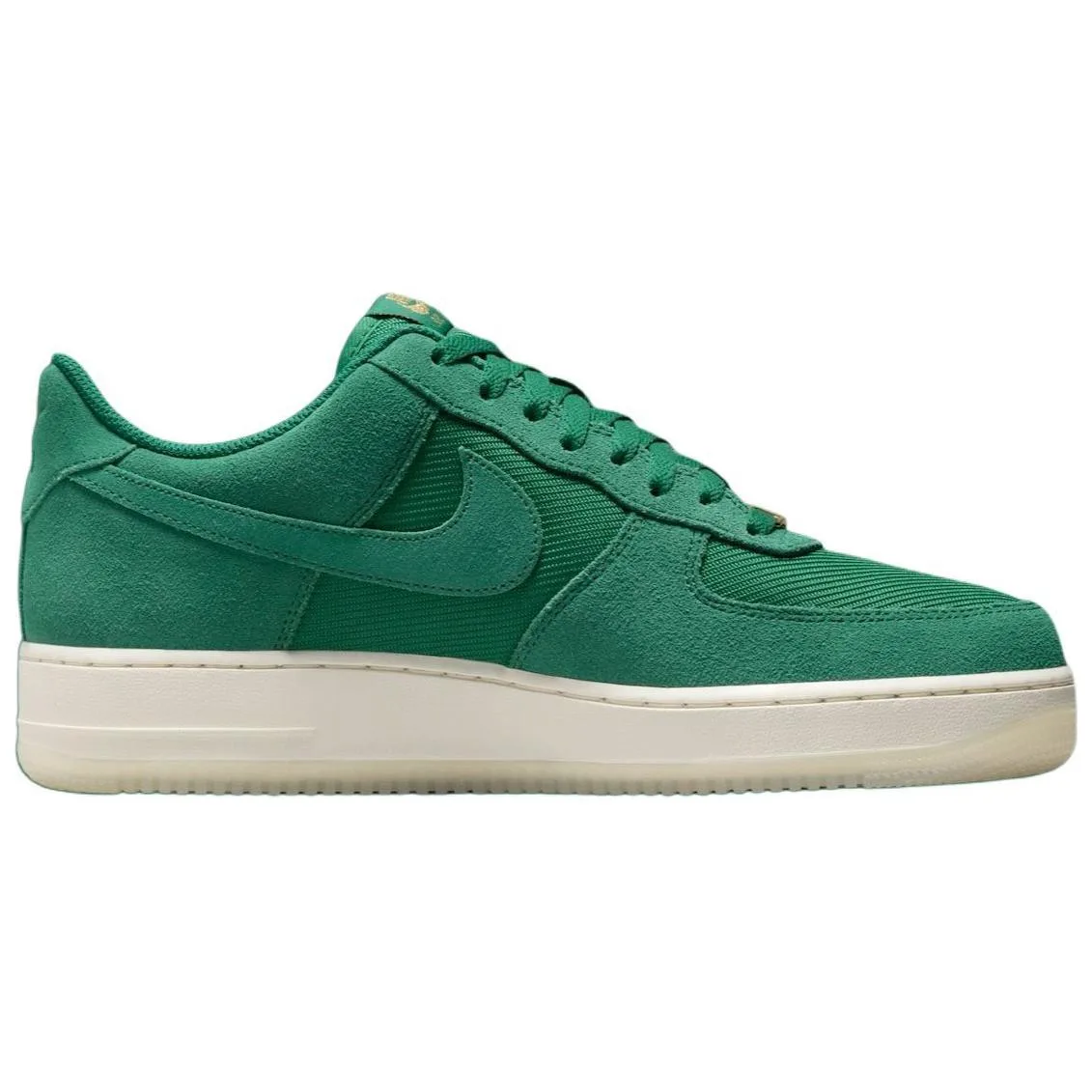 Nike Кроссовки Air Force 1 Low '07 LV8 Malachite Pale Ivory Metallic Gold — фото 4