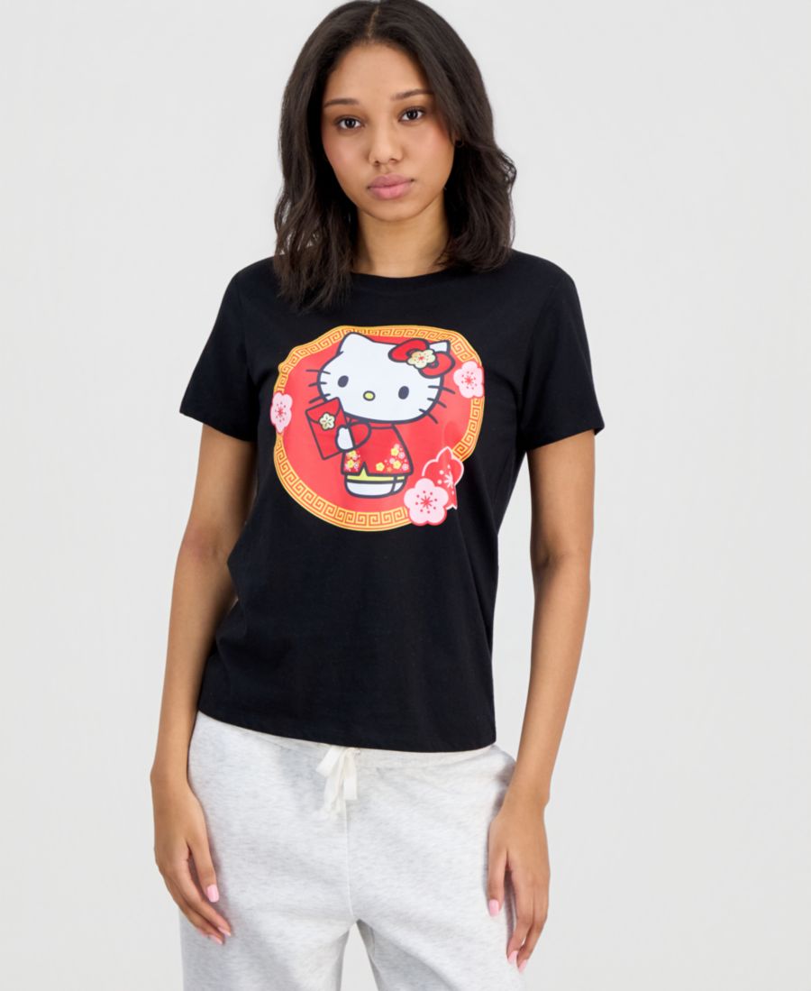 

Детская футболка с графическим принтом Hello Kitty Grayson Threads, The Label, Caviar