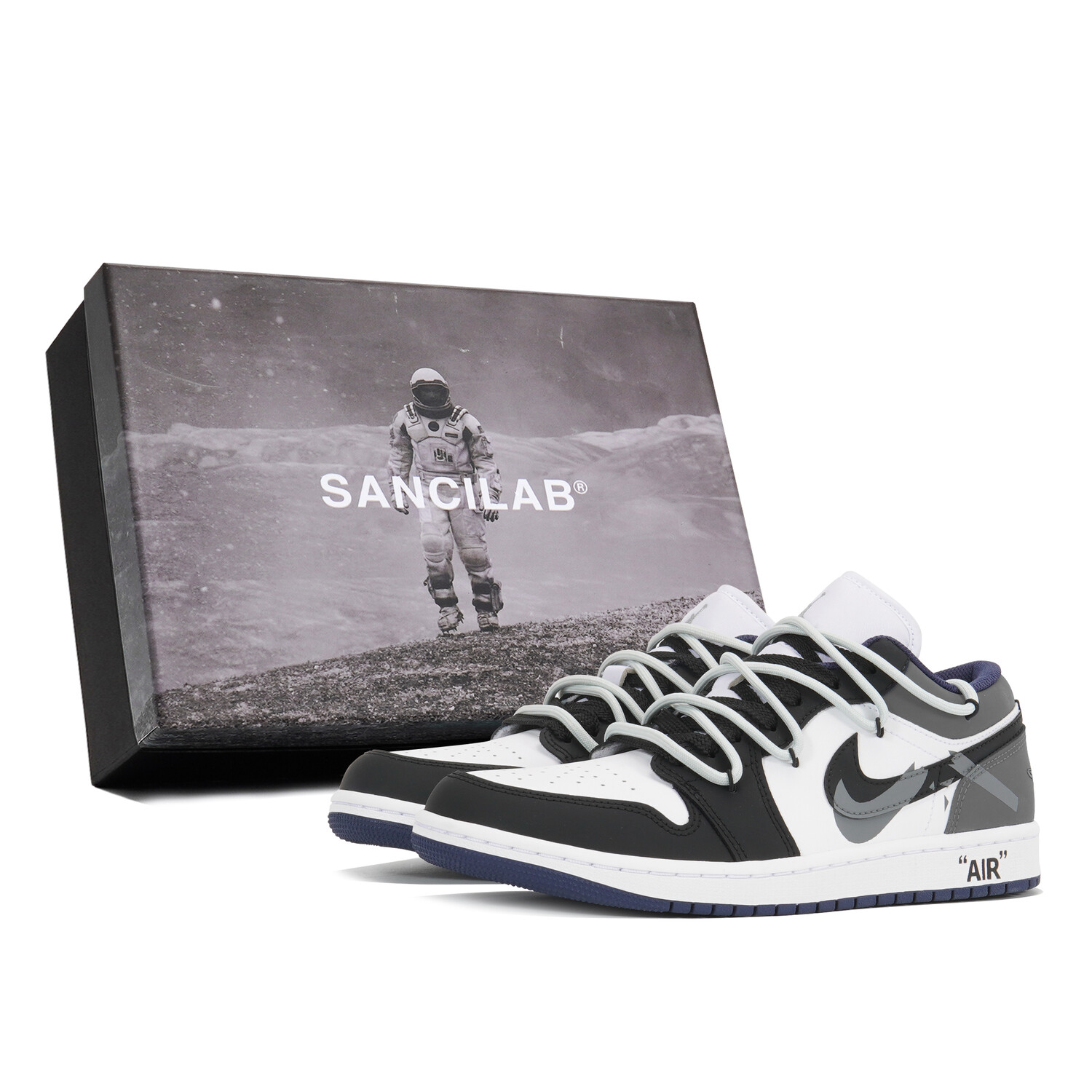 

Баскетбольные кроссовки Air 1 Vintage Unisex Low-Top Grey Jordan