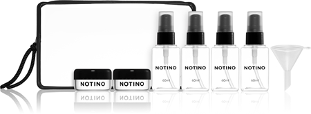 

Дорожные контейнеры black Notino Travel Collection Travel Bottle Set