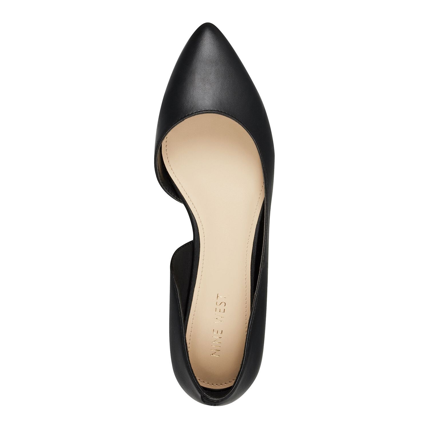 Женские туфли на плоской подошве Nine West Saige D'Orsay Nine West, черный — фото 3