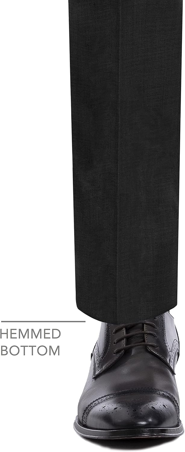 Мужские облегающие костюмы Calvin Klein Slim Fit, Black — фото 4