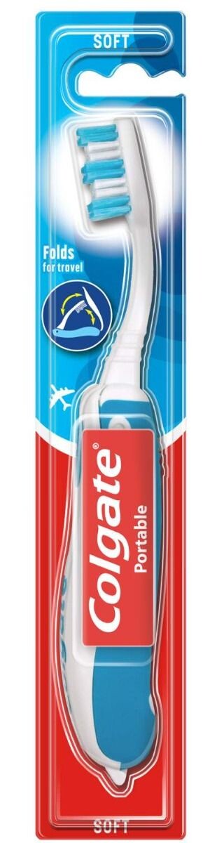 

Зубная щетка Colgate Portable/Travel Soft, 1 шт