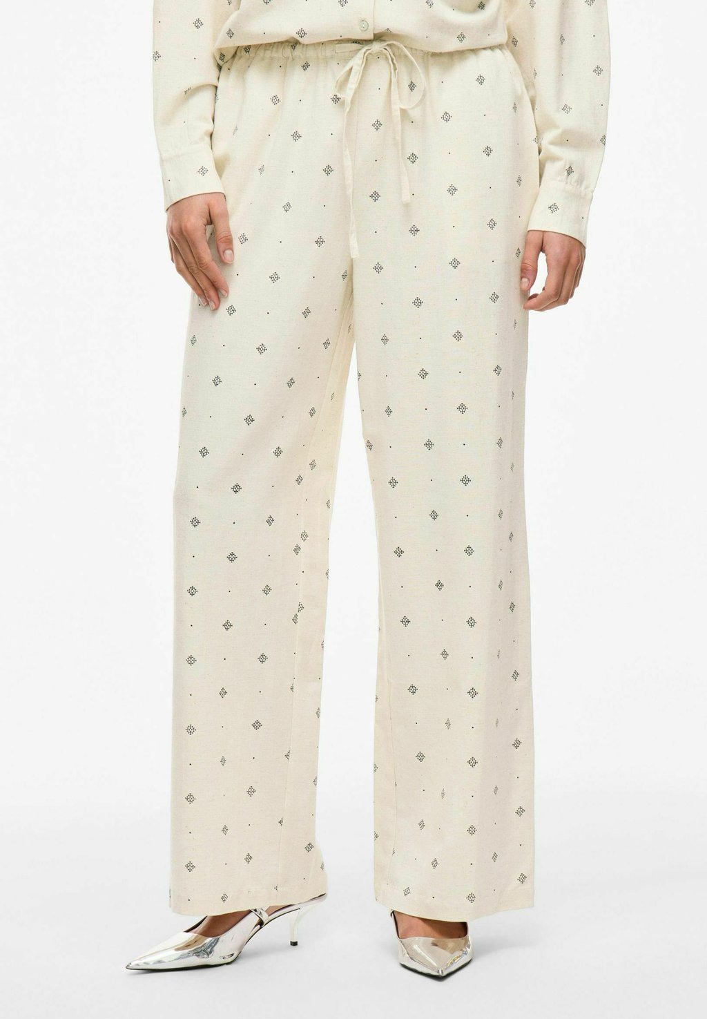 

Брюки MID WAIST VILA, цвет Light Natural Melan