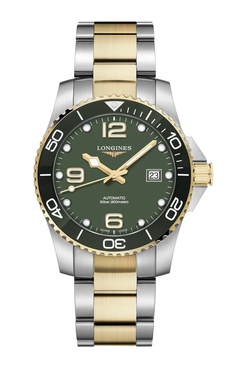 HYDROCONQUEST - L3.781.3.06.7 LONGINES, золотой