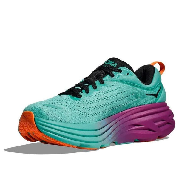 Кроссовки bondi 8 Hoka One One, зеленый — фото 2