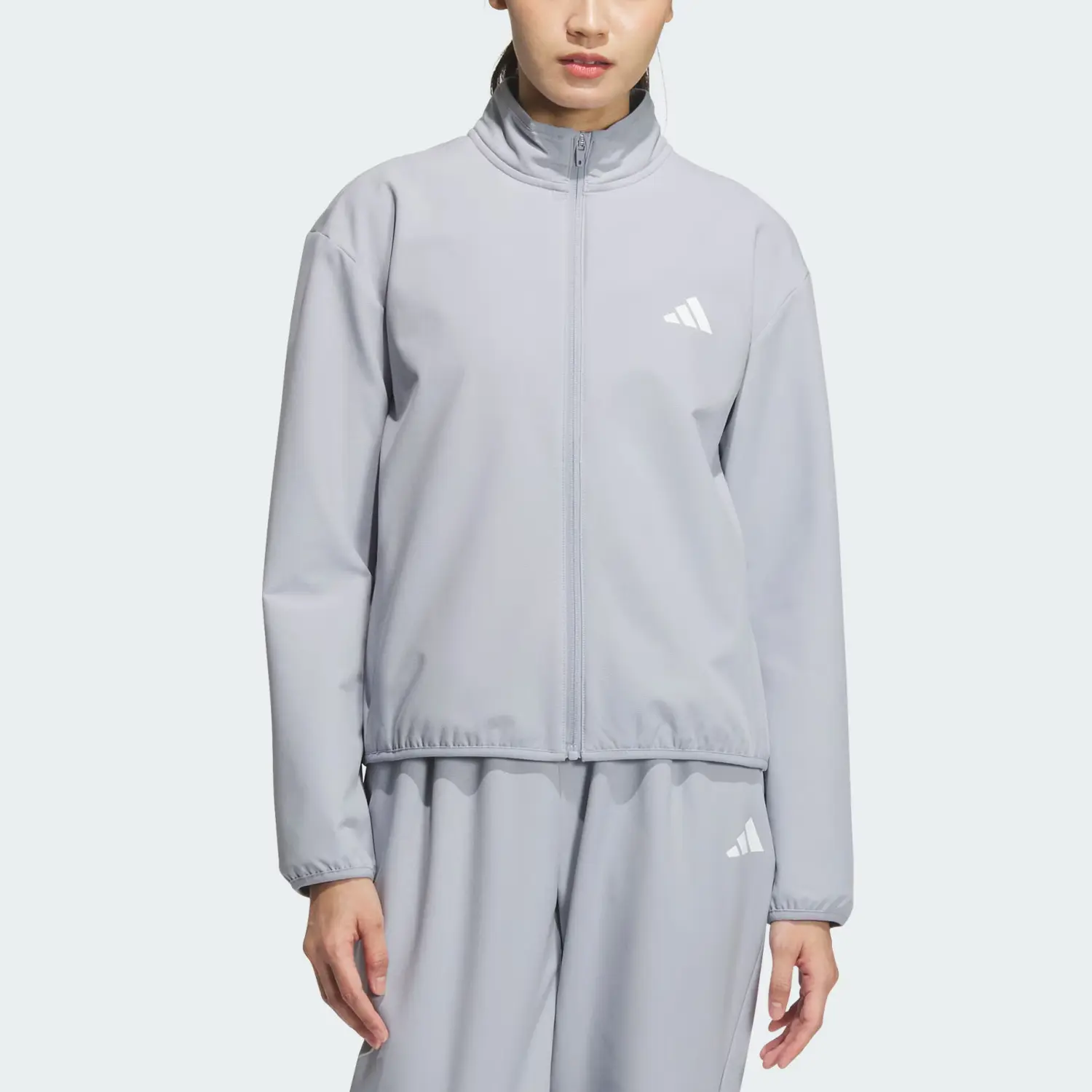 Куртка WE WV JKT CN Light Silver Adidas — фото 3