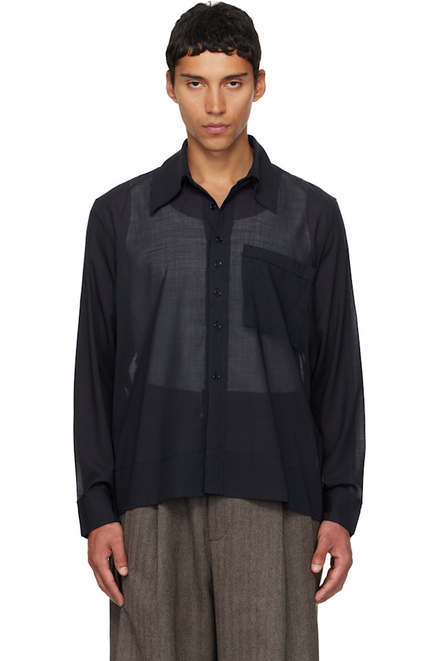 

Быстрая рубашка Camiel Fortgens, темно-синий