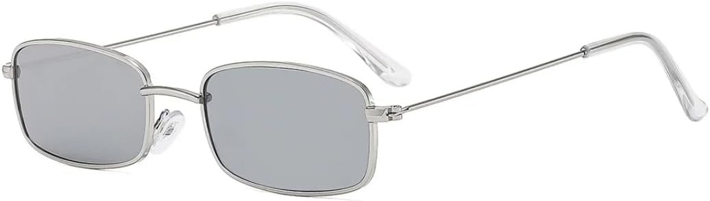 

Солнцезащитные очки с защитой UV400 | Маленький размер | Металлическая оправа | Линзы конфетных цветов | Для занятий спортом на открытом воздухе и вождения Generic, Silver Silver