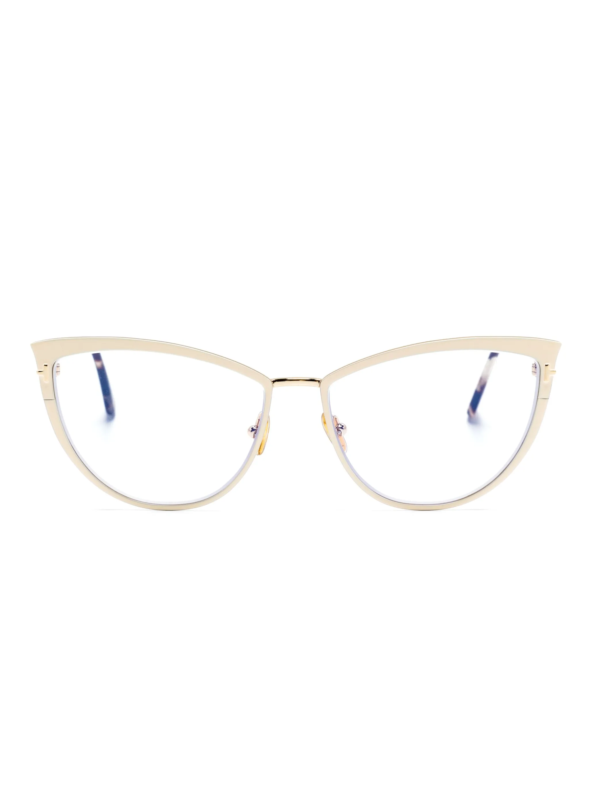 

Очки в оправе кошачий глаз Tom Ford Eyewear, белый