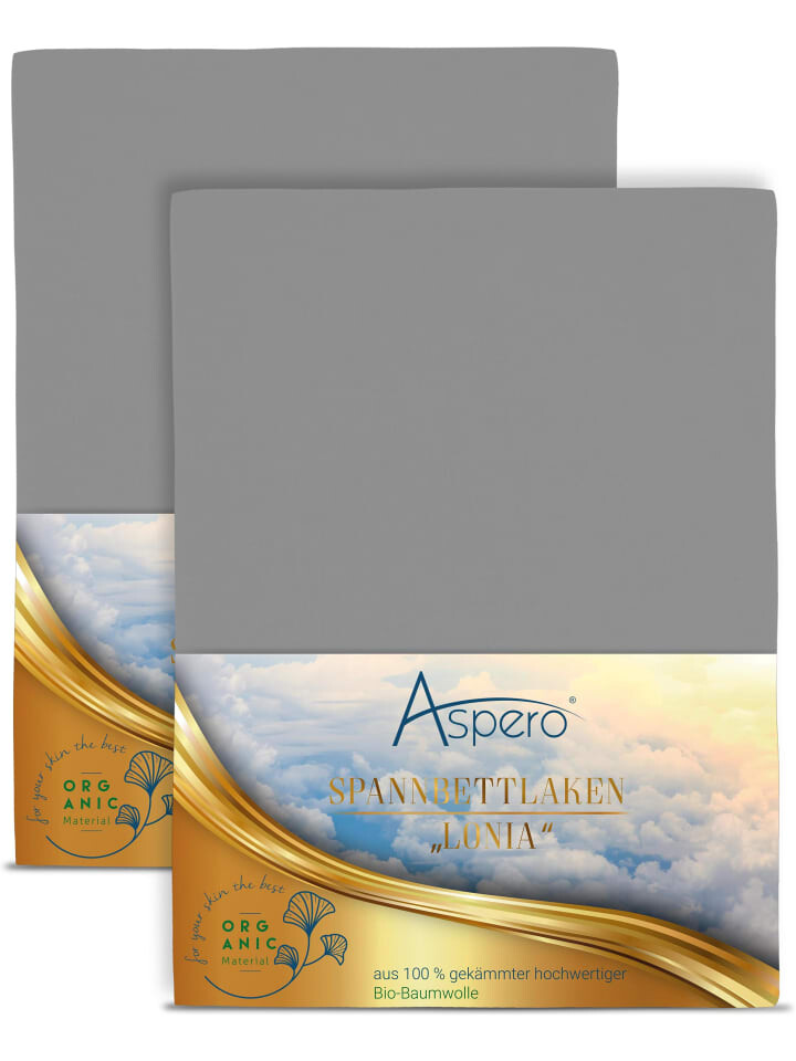 

Простыня Aspero, светло-серый