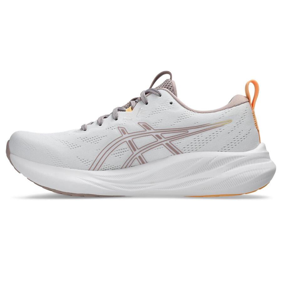 Кроссовки для бега по шоссе женские ASICS Gel Pulse 16 W - белые/бежевые — фото 4