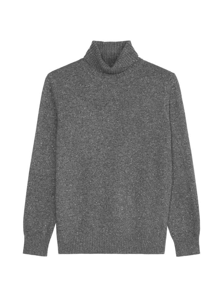 

Пуловер Marc O'Polo Rollkragen regular, цвет graphite grey melange