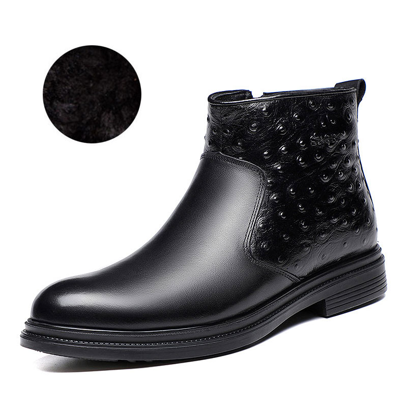 

Cachiotti КАКЬЯОДИ Ботинки мужские черные на шнуровке с утеплением, цвет Black Padded