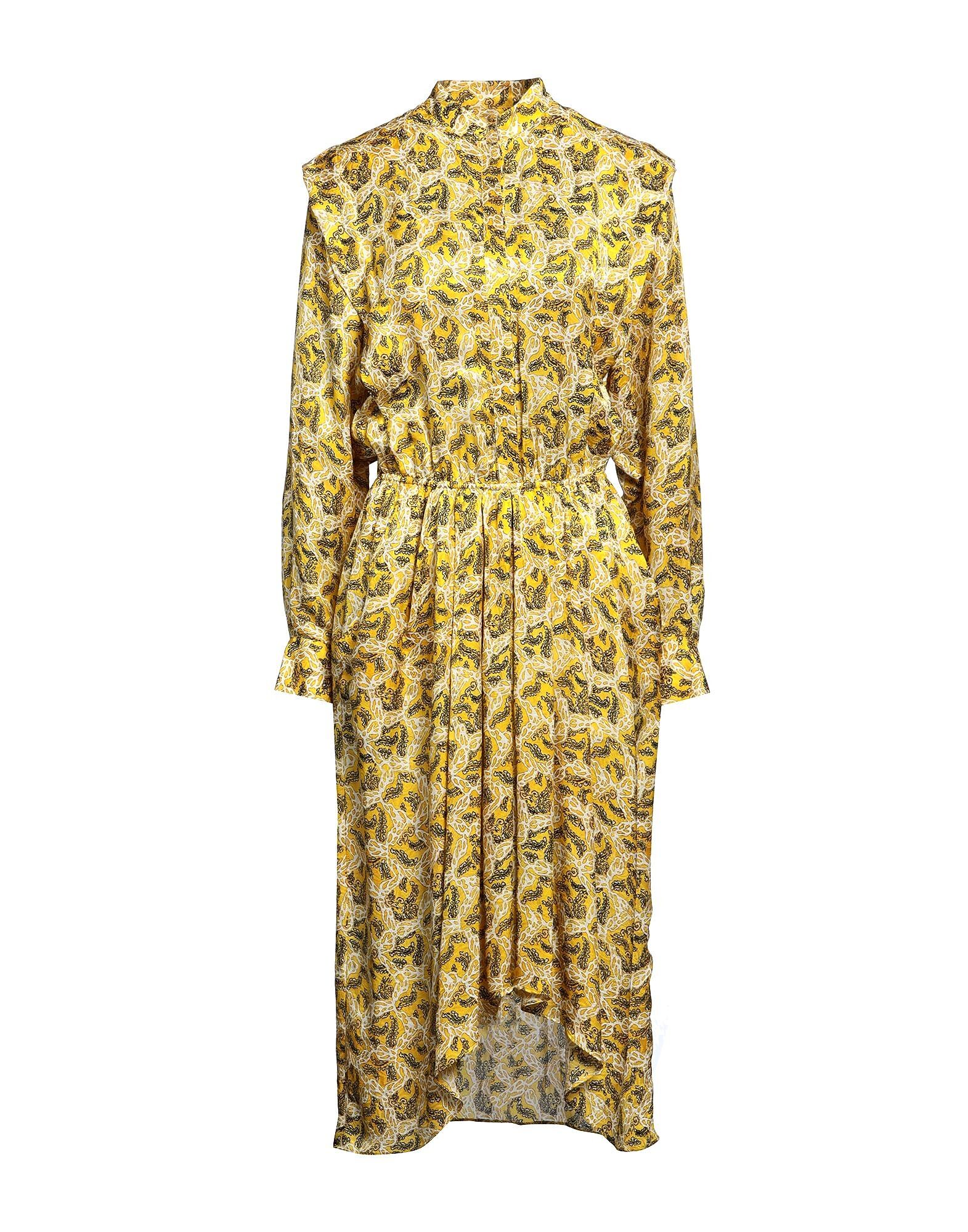 

Платье миди Isabel Marant, желтый