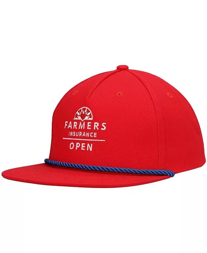 

Мужская красная шляпа Snapback в колониальном стиле Farmers Insurance Ahead, красный