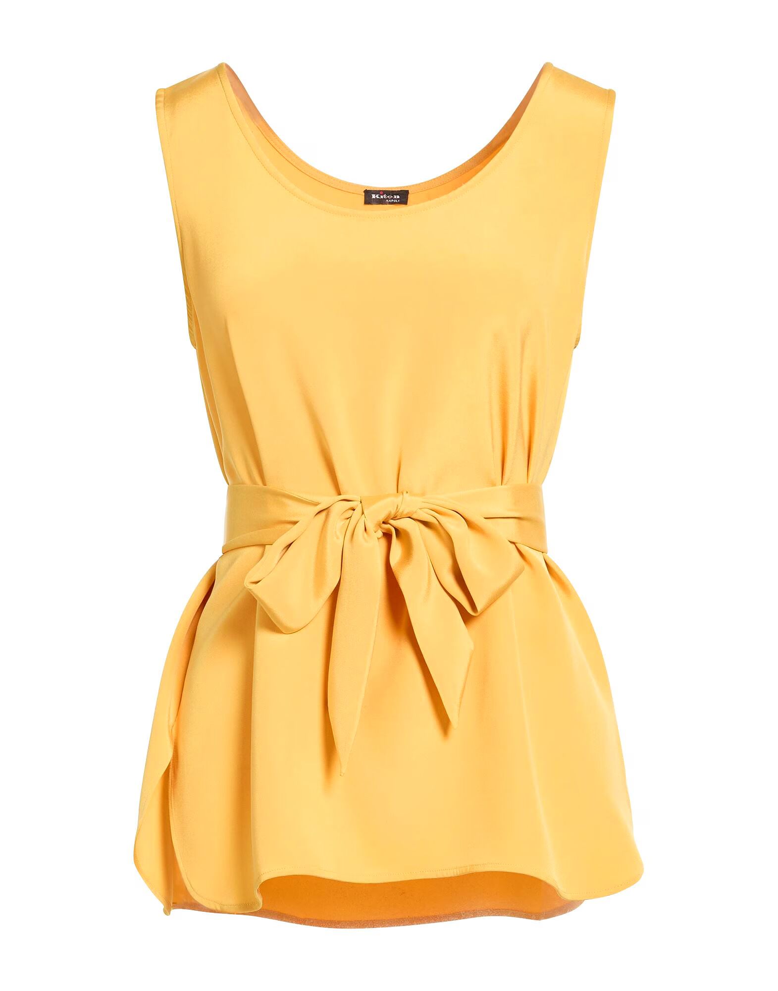 

Топ Kiton, горчичный