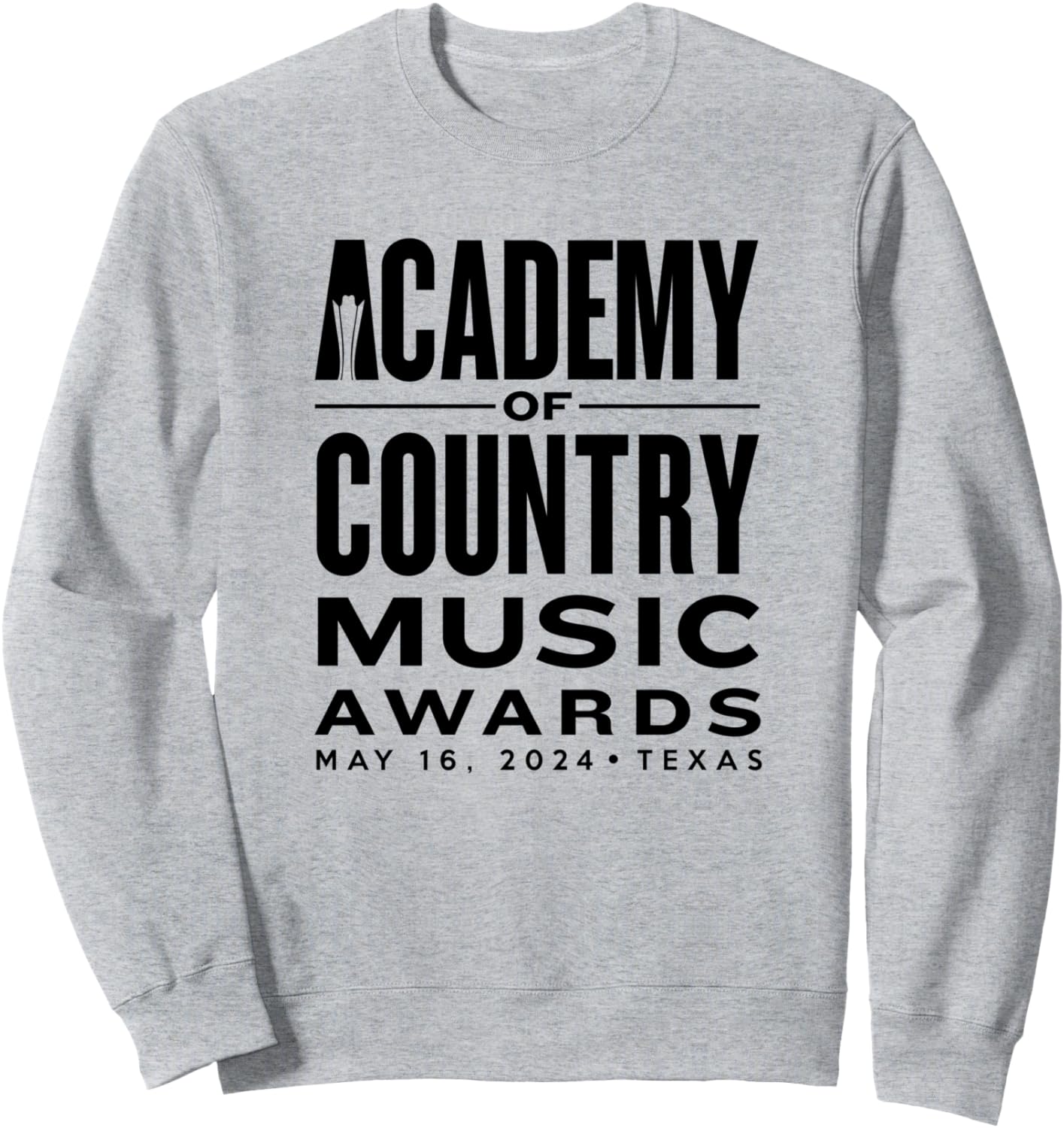 

Толстовка с символикой церемонии вручения наград Академии кантри-музыки, серая Academy Of Country Music Awards