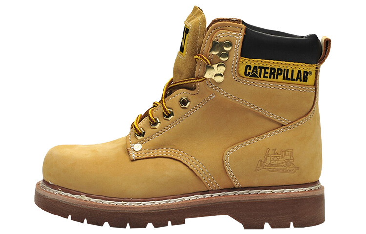 Женские ботинки Caterpillar уличные водонепроницаемые, желтый