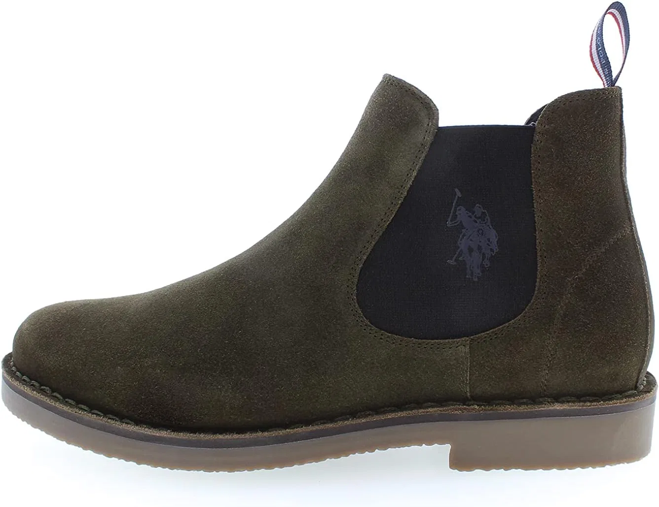 Мужские замшевые ботинки US Polo Assn U.S. Polo Assn., Green (Military Green)