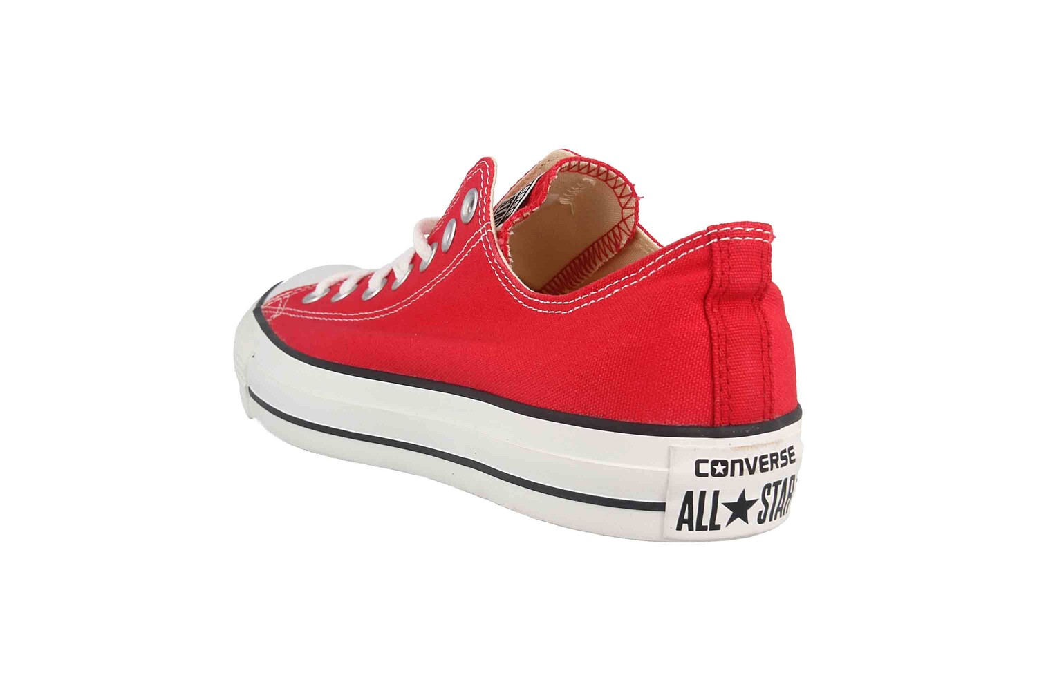 Низкие кроссовки Converse, красный — фото 2
