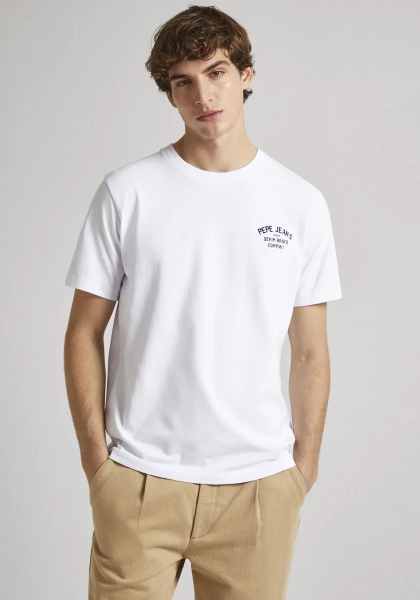

Футболка Pepe Jeans "Футболка Pepe REGULAR CAVE", белый
